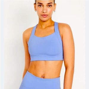 NWT Old Navy High Support Sports Bra in Blue Sz Large